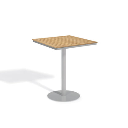 Travira 34" Square Bar Table - Tekwood