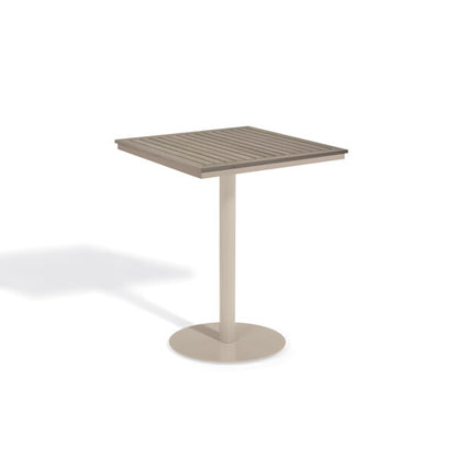 Travira 34" Square Bar Table - Tekwood