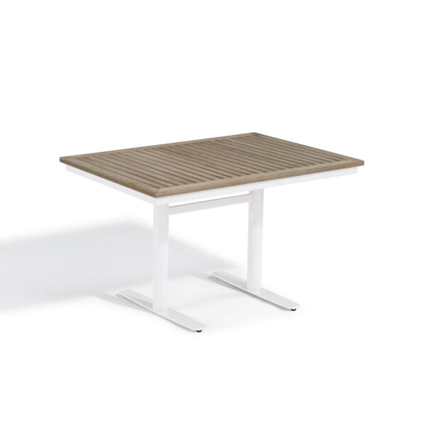 Travira 34" x 48" Rectangular Bistro Table - Tekwood