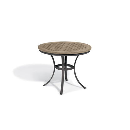 Travira 36" Round Cafe Bistro Table - Tekwood