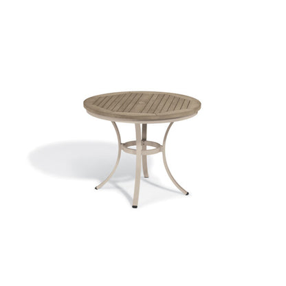 Travira 36" Round Cafe Bistro Table - Tekwood