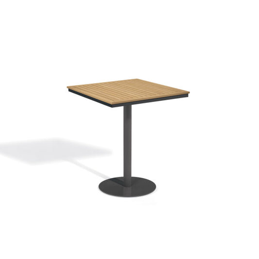 Travira 38" Square Bar Table - Tekwood