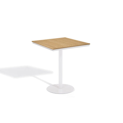 Travira 38" Square Bar Table - Tekwood
