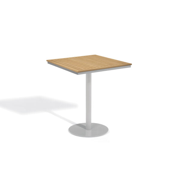 Travira 38" Square Bar Table - Tekwood
