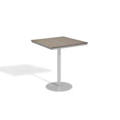 Travira 38" Square Bar Table - Tekwood
