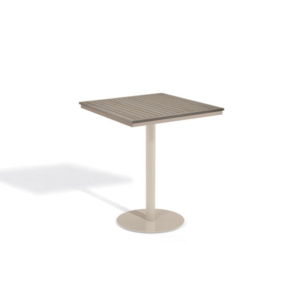 Travira 38" Square Bar Table - Tekwood