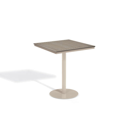 Travira 38" Square Bar Table - Tekwood