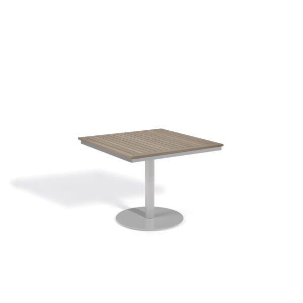 Travira 38" Square Bistro Table - Tekwood
