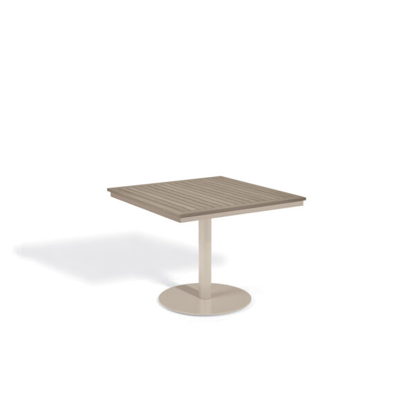 Travira 38" Square Bistro Table - Tekwood