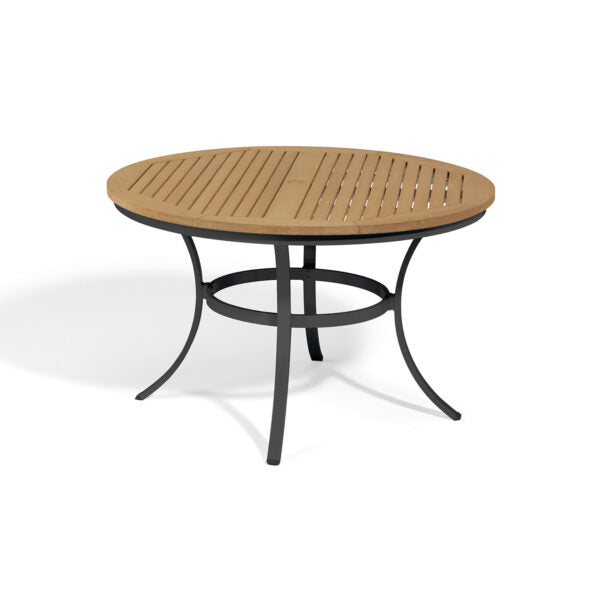 Travira 48" Round Dining Table - Tekwood
