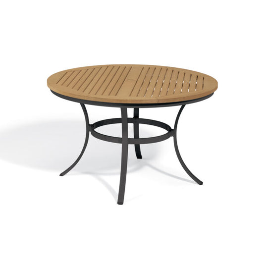 Travira 48" Round Dining Table - Tekwood