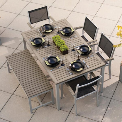 Travira 63" Rectangular Dining Table - Tekwood