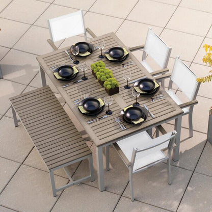 Travira 63" Rectangular Dining Table - Tekwood