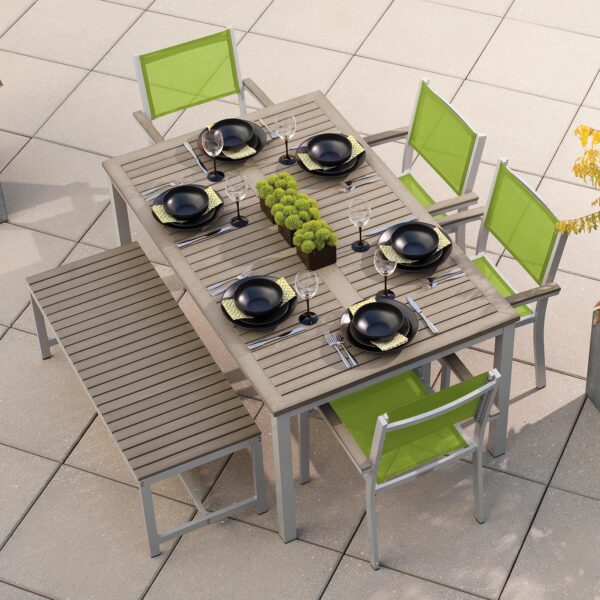 Travira 63" Rectangular Dining Table - Tekwood