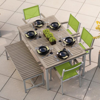 Travira 63" Rectangular Dining Table - Tekwood