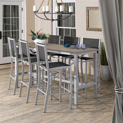 Travira 72" Rectangular Bar/Counter Table - Tekwood