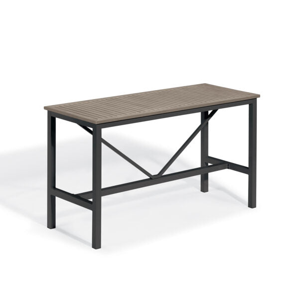 Travira 72" Rectangular Bar/Counter Table - Tekwood