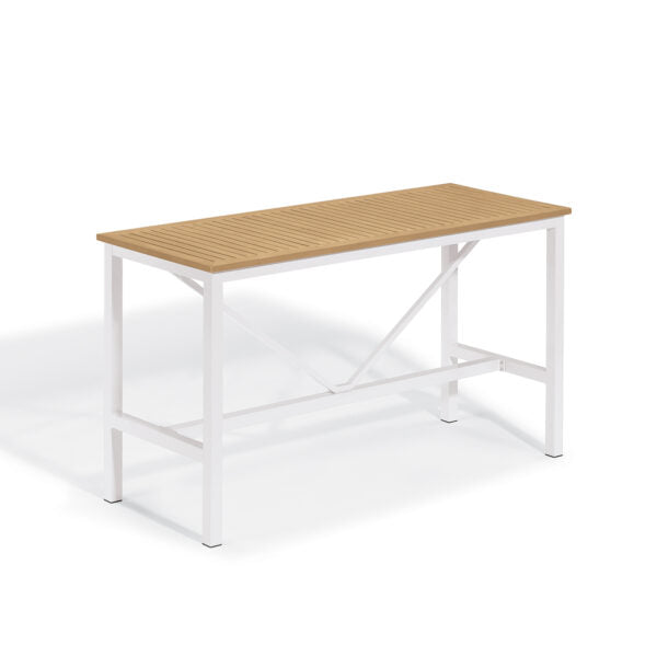 Travira 72" Rectangular Bar/Counter Table - Tekwood
