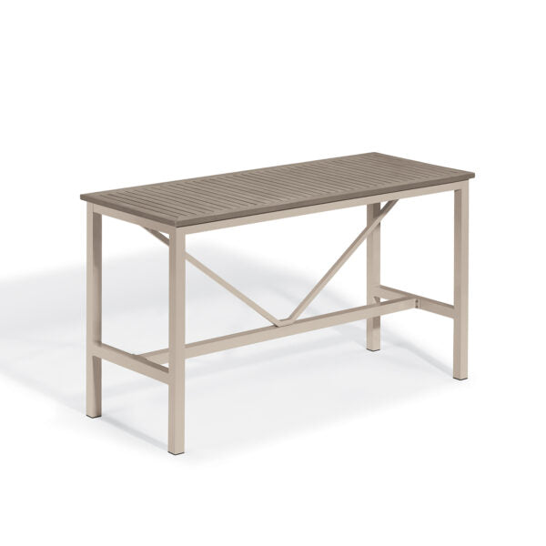 Travira 72" Rectangular Bar/Counter Table - Tekwood
