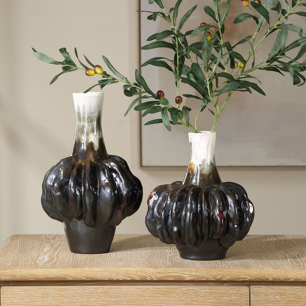 Umbrian Vases, Set of 2
