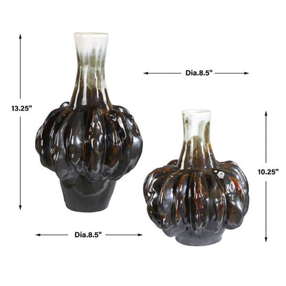 Umbrian Vases, Set of 2