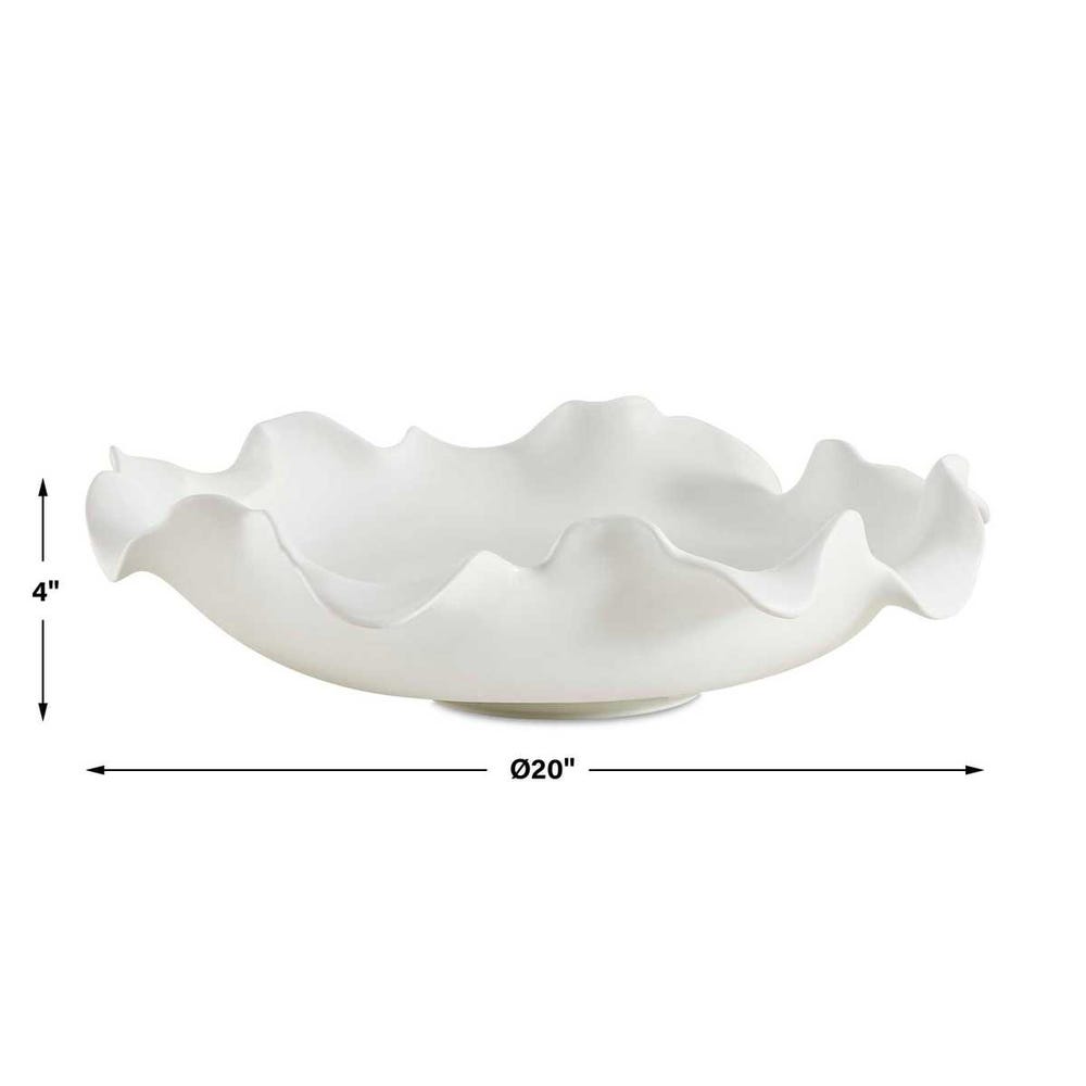 Wave Crest Indoor-Outdoor Bowl