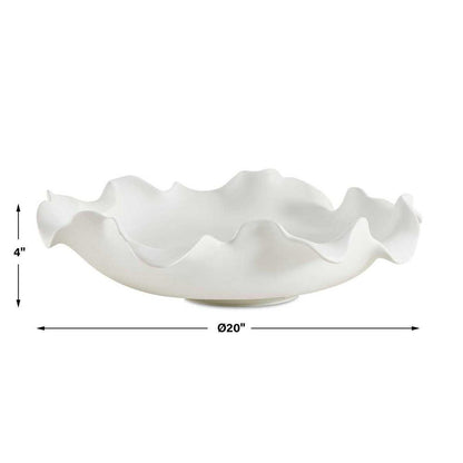 Wave Crest Indoor-Outdoor Bowl