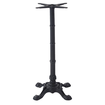 Pedestal-Style Cast-Iron Standard / Bar Height Table Base 22" x 22"