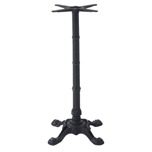 Pedestal-Style Cast-Iron Standard / Bar Height Table Base 22" x 22"