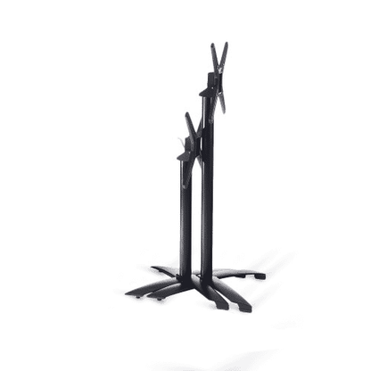 Folding Table Base in Black 26" x 26"