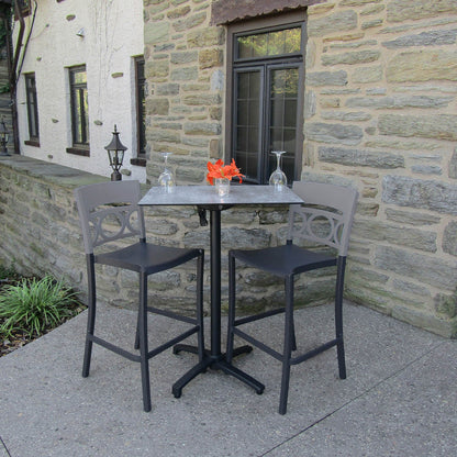 Grosfillex Moon Barstool
