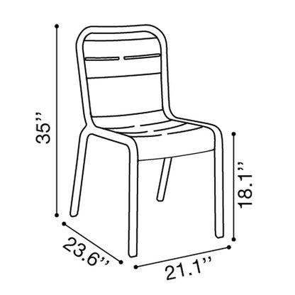 Grosfillex Cannes Sidechair