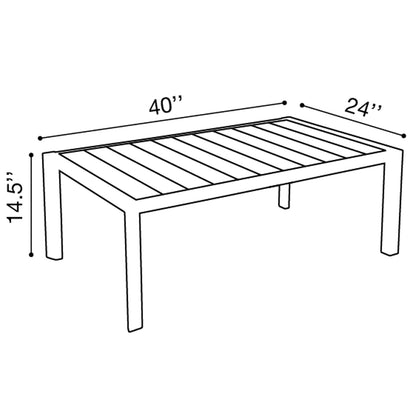 Grosfillex Sunset Cocktail Table