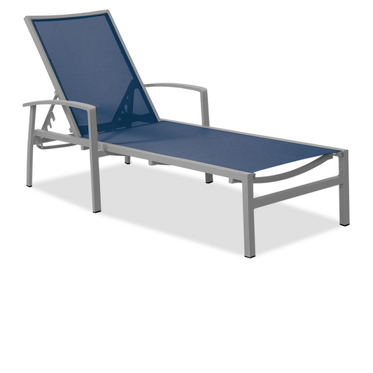 Kannoa Saint Lucia Chaise Lounge with Arms
