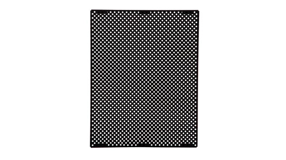 Rubbermaid Decorative Metal Panels, Black
