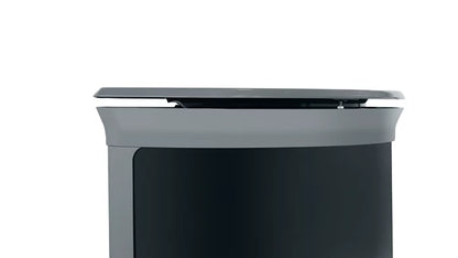 Rubbermaid Enhance™ Half Round 11.5 Gal, Pearl Gray/Umbra Gray