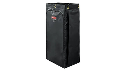 34 Gal Vinyl Bag for Janitorial Cleaning Carts, Yellow
