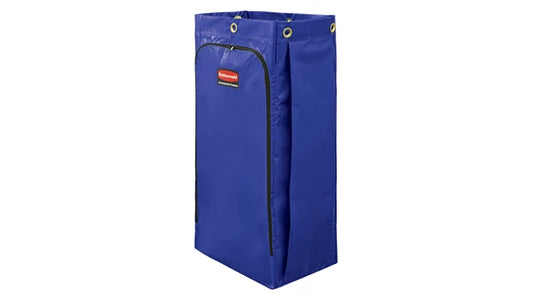 Rubbermaid 34 Gal Vinyl Bag for High Capacity Janitorial Cleaning Carts, Yellow