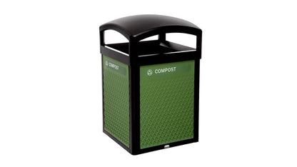 Rubbermaid Tailor™ Metal Frame 41 Gal, Black