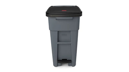 Rubbermaid Step-On Rollout Container Gray