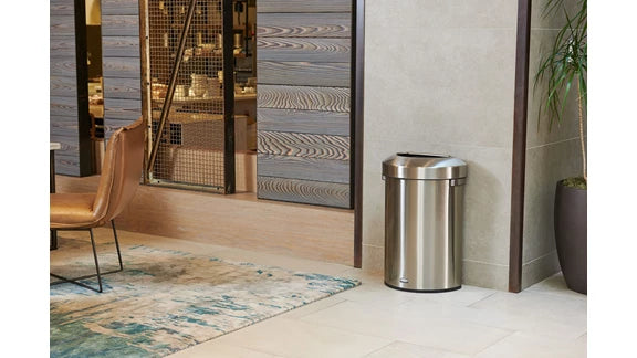 Rubbermaid Refine Half Round Stainless Steel