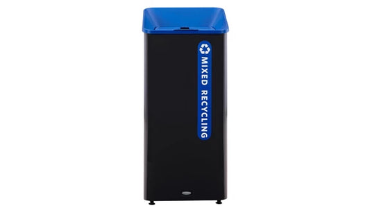 Rubbermaid Sustain Mixed Recycling Container, Blue