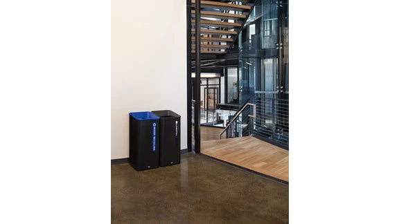 Sustain Mixed Recycling Container, Blue