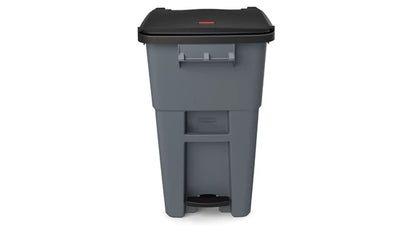 Rubbermaid Step-On Rollout Container Gray