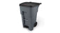 Rubbermaid Step-On Rollout Container Gray