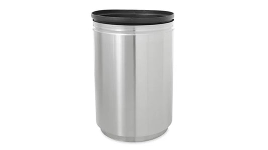 Rubbermaid Eclipse Open Top 30 Gal Stainless Steel