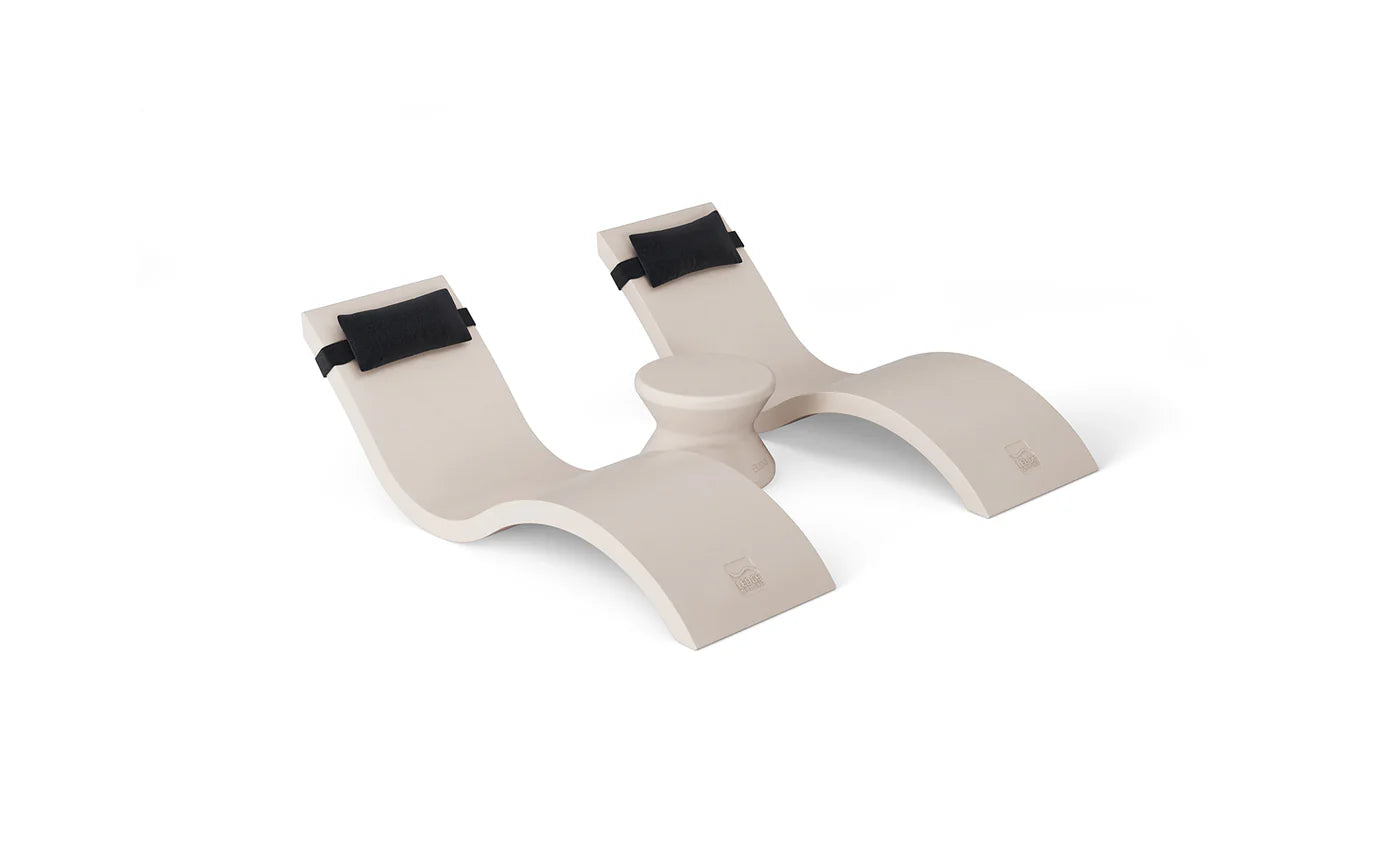 Ledge Lounger Outdoor Paradise In-Pool Furniture Bundle