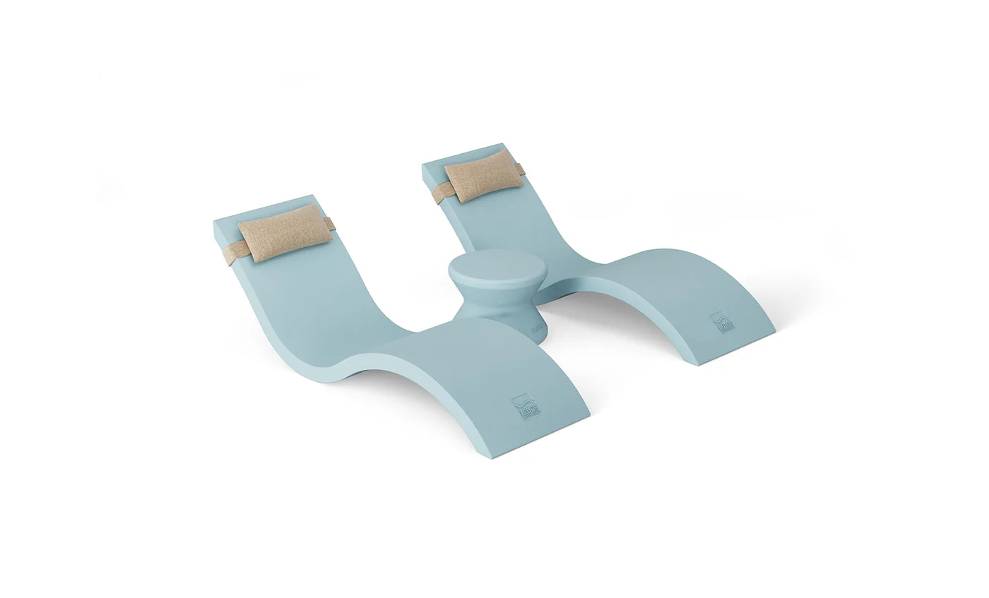 Ledge Lounger Outdoor Paradise In-Pool Furniture Bundle