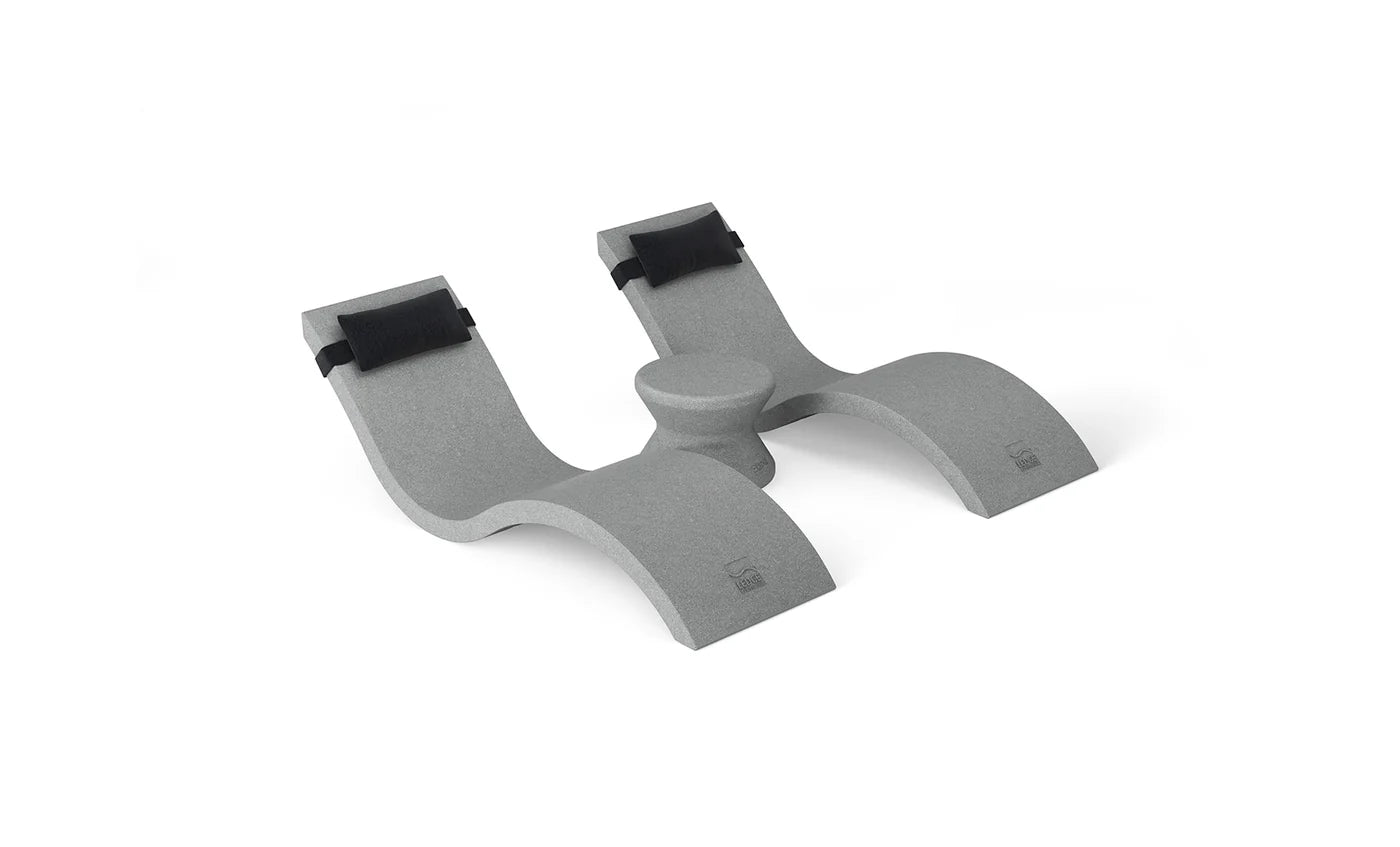 Ledge Lounger Outdoor Paradise In-Pool Furniture Bundle