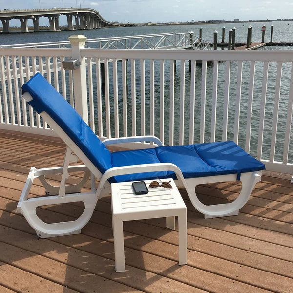Grosfillex Bahia Eco Chaise Cushion